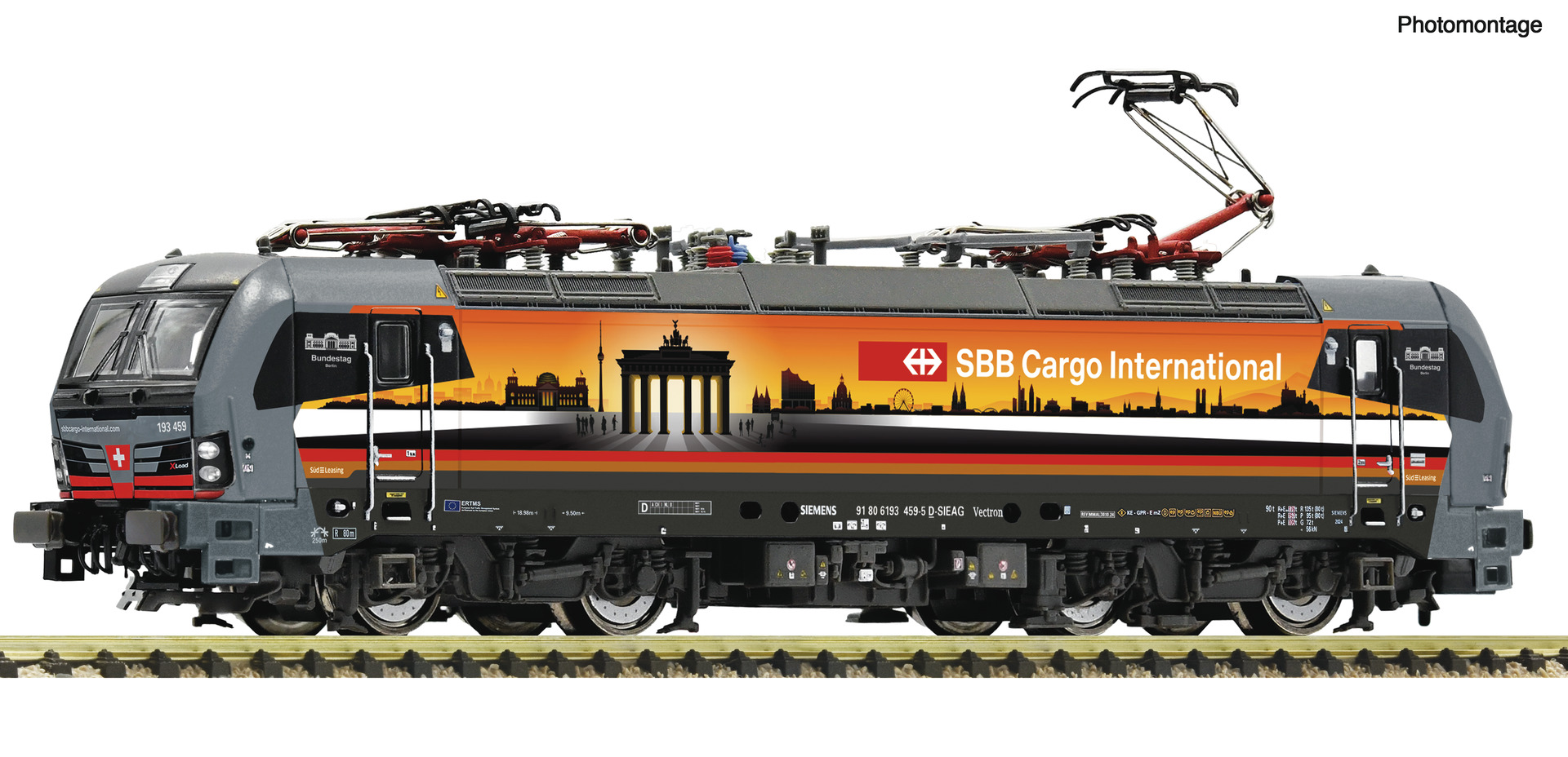 Fleischmann 7560074 - E-Lok 193 459 SBB DE Piercer