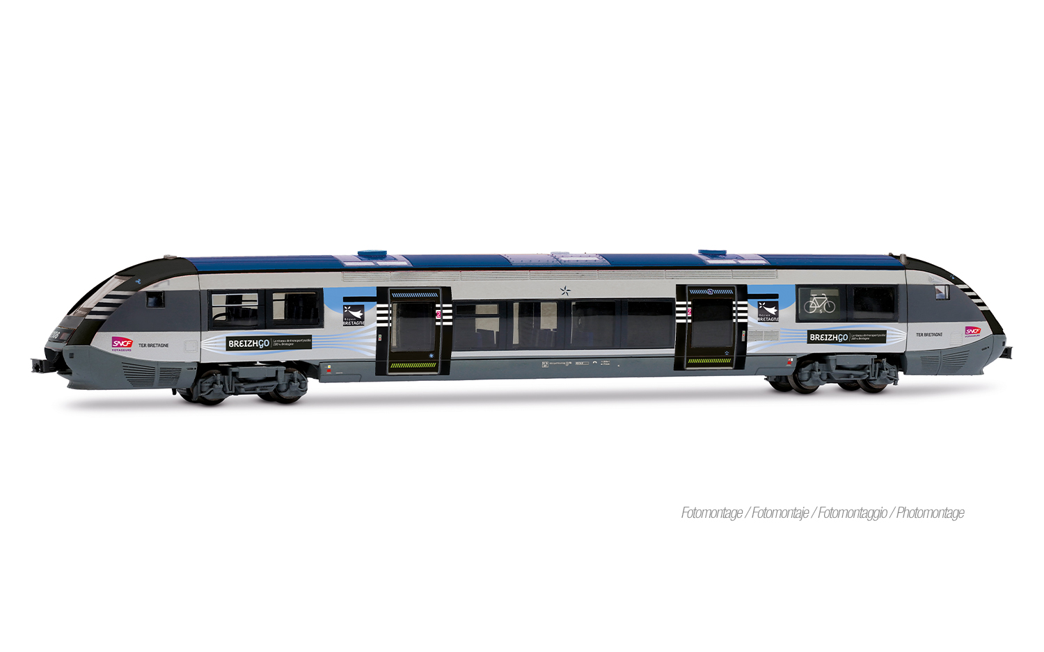 Arnold HN2684 - SNCF, X73500 Dieseltriebwagen TER
