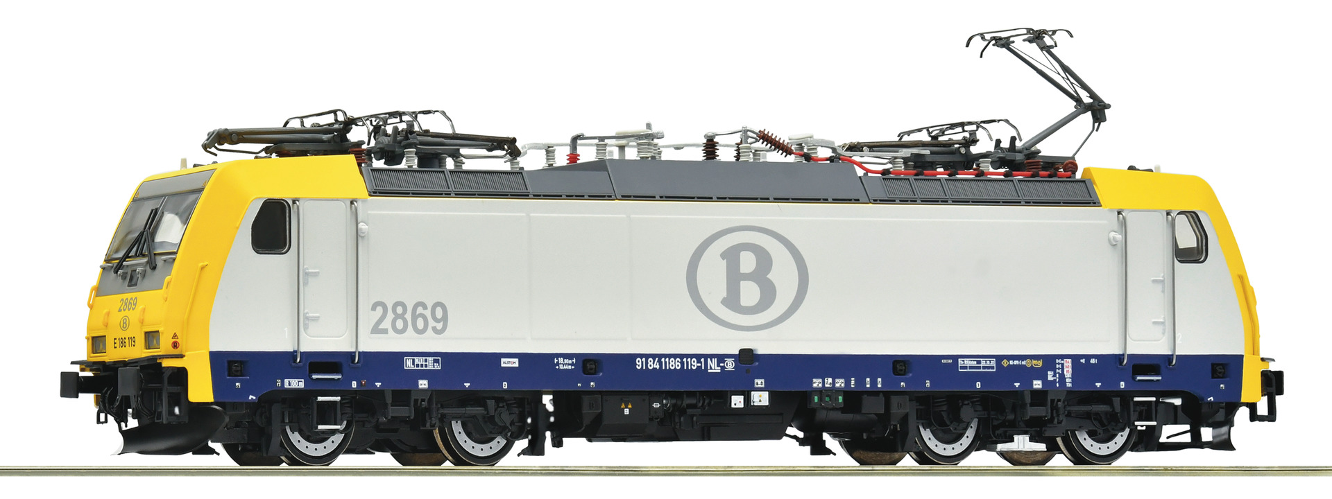 Roco 7500166 - E-Lok BR 186 SNCB DC