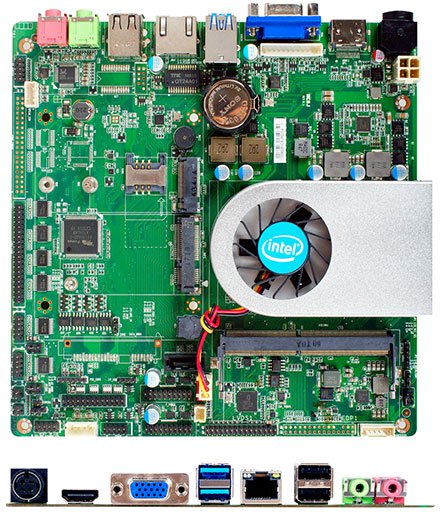 Jetway NC6J-I6100-6C (Intel Skylake-U)