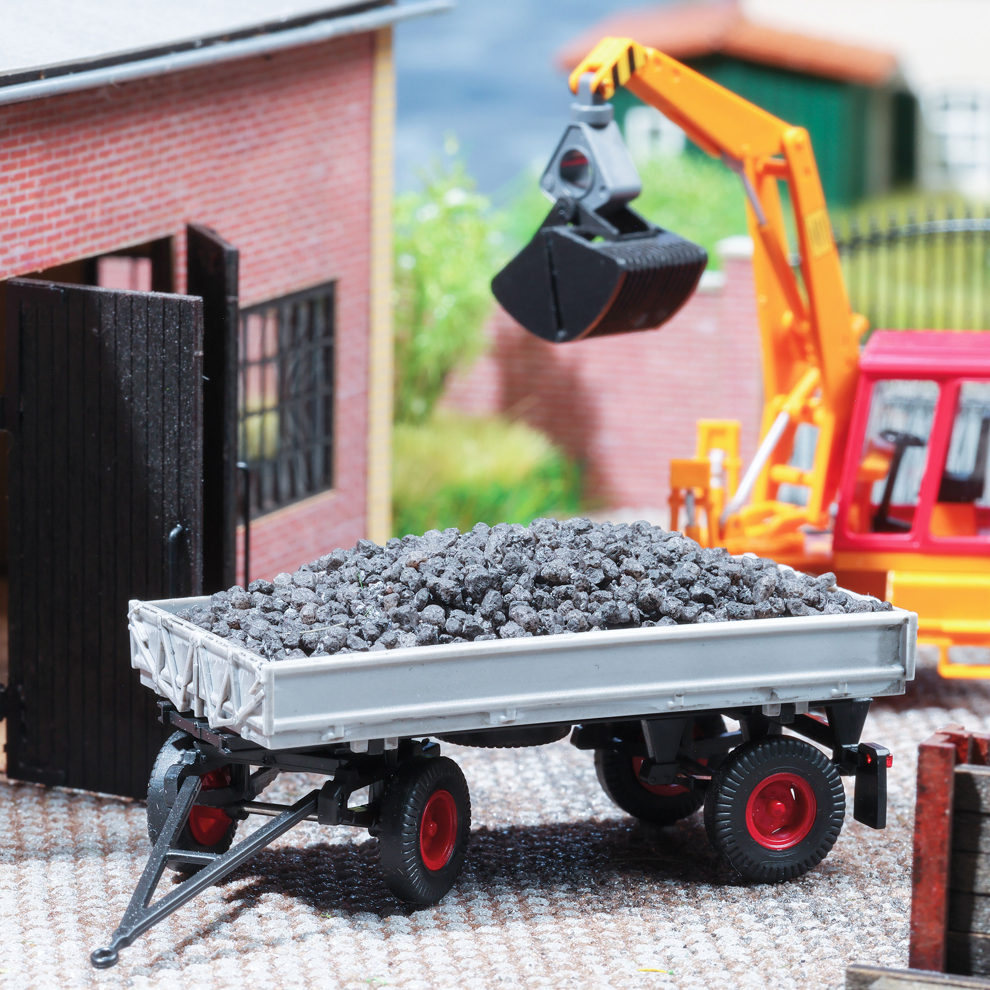 Busch 1124 - Kohlebunker/Anhänger H0