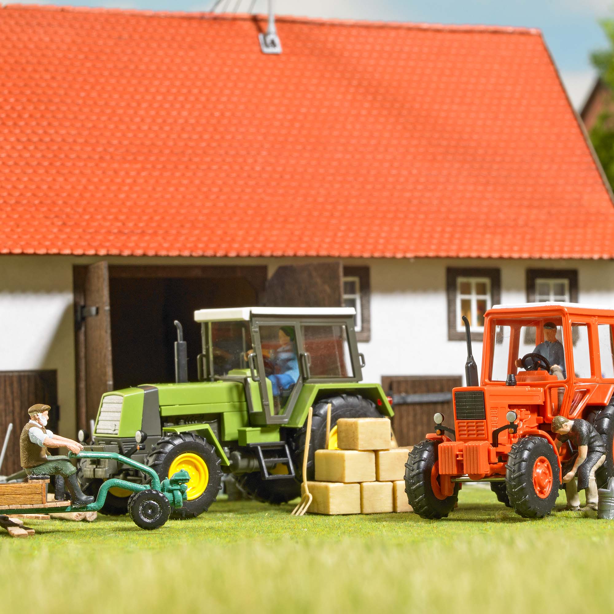 Busch 1996 - Traktorfahren H0