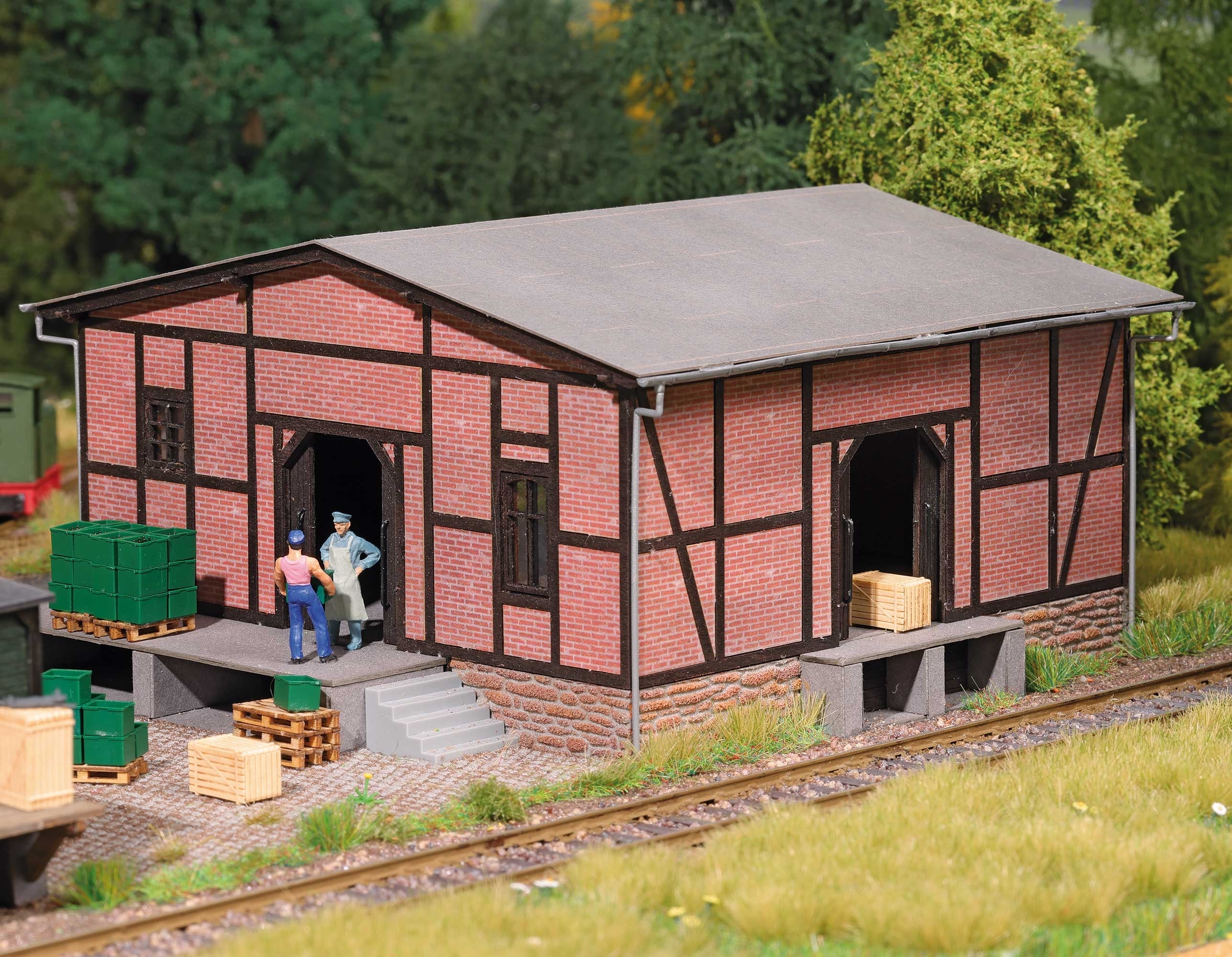 Busch 1896 - Güterschuppen H0