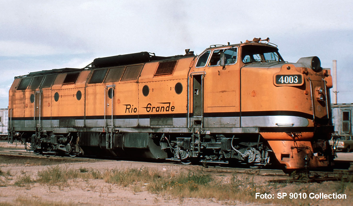 Piko 97834 - Diesellok D&RGW 4003 modifiziert + DS