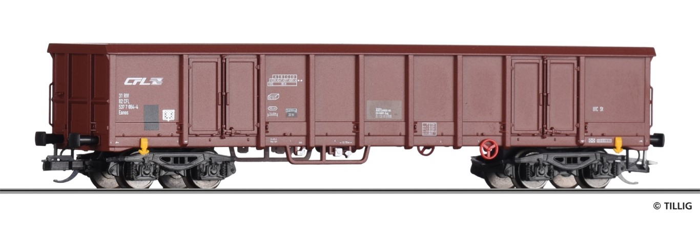Tillig 15671 - Offener Güterwagen der CFL