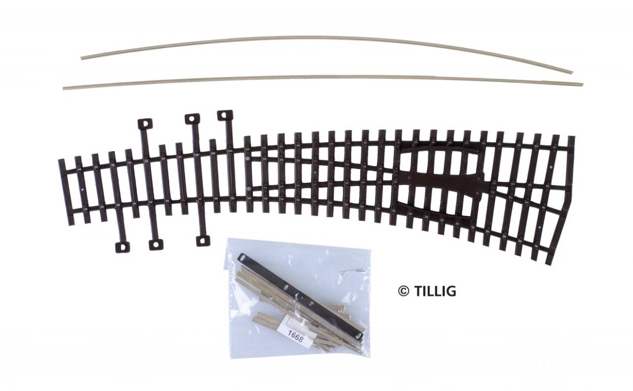 Tillig 82411 - Bausatz Innenbogenweiche rechts