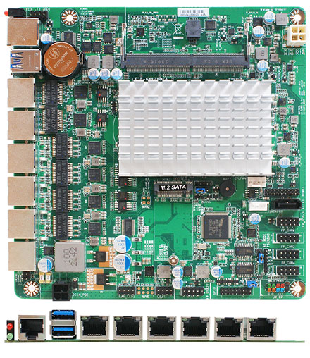 Jetway JLI36-64120P4 Thin-ITX (Intel Elkhart lake