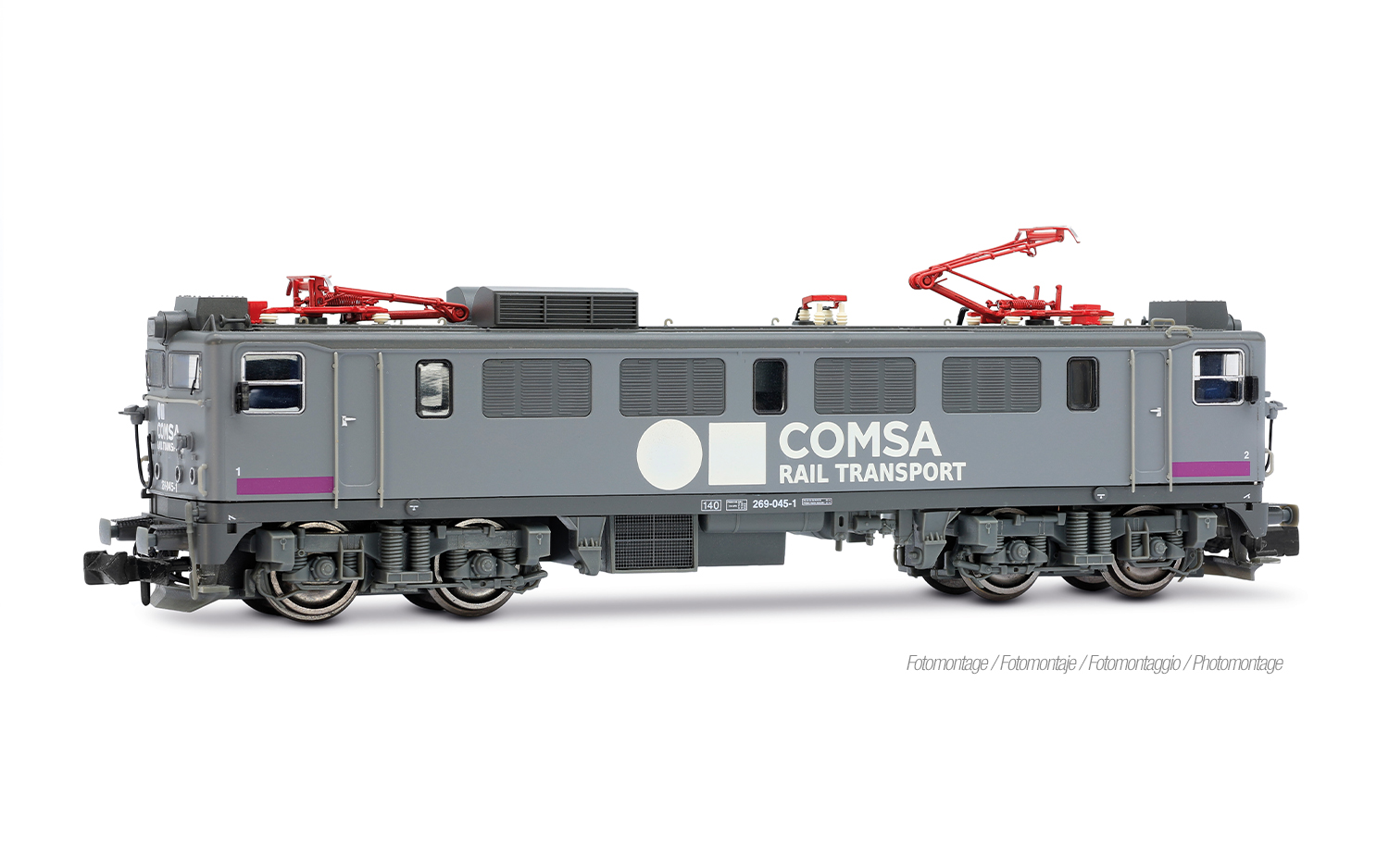 Arnold HN2609 - COMSA, Elektrolokomotive 269, grau