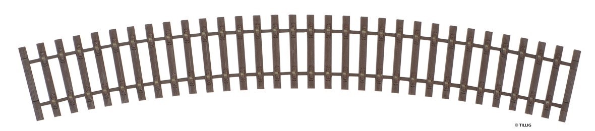 Tillig 85041 - Gebogenes Schwellenband