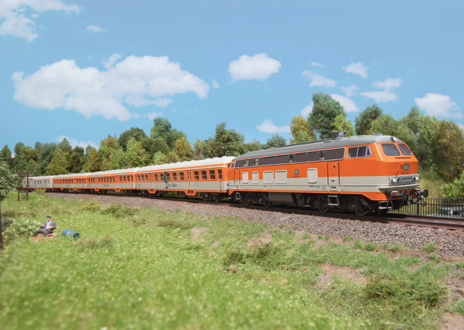 Trix 22646 - Diesellok BR 218 DB/CB