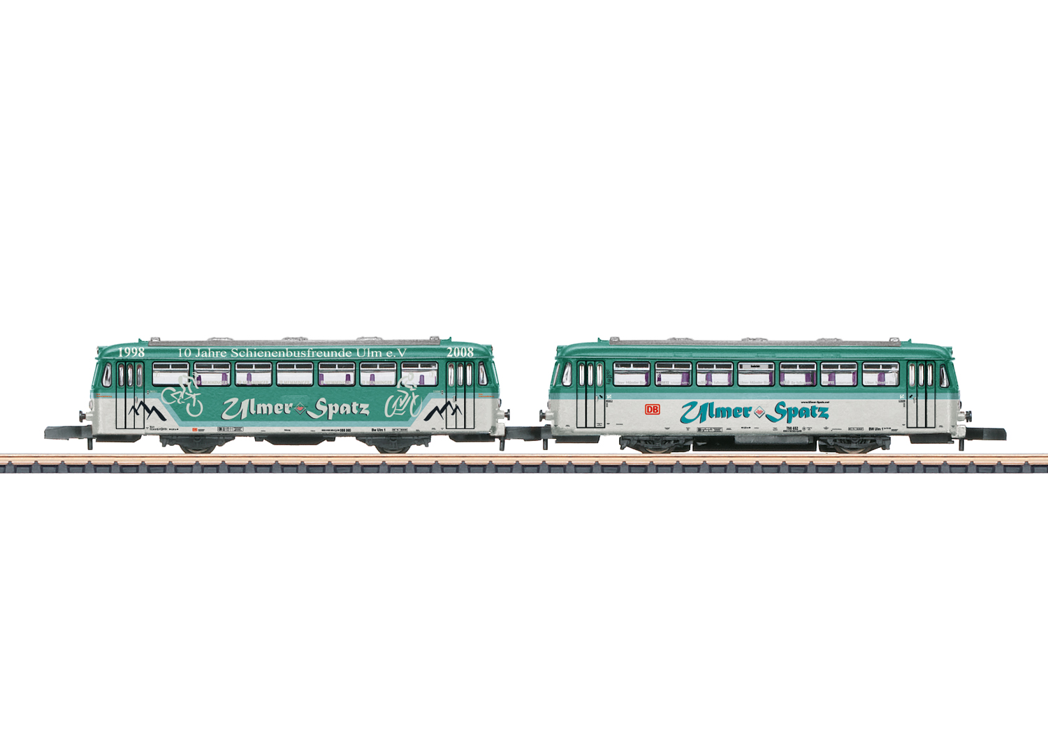 Märklin 88315 - Schienenbus m.Steuerw.DB Regi