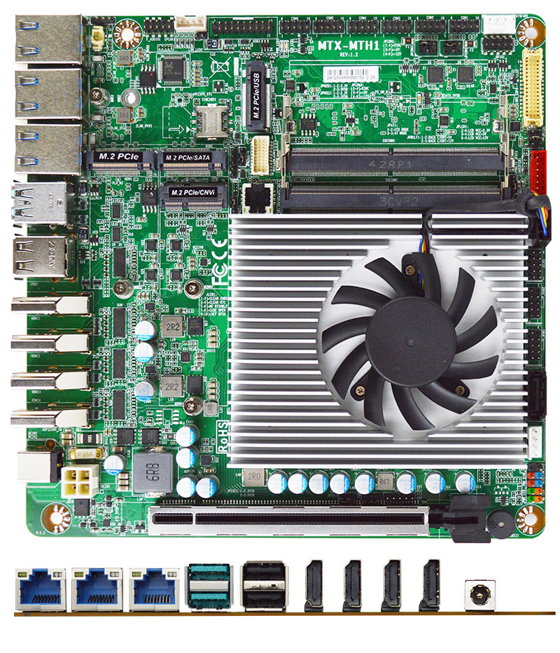 Jetway MTX-MTH1-155H0010 Thin-ITX (Intel Core Ultr