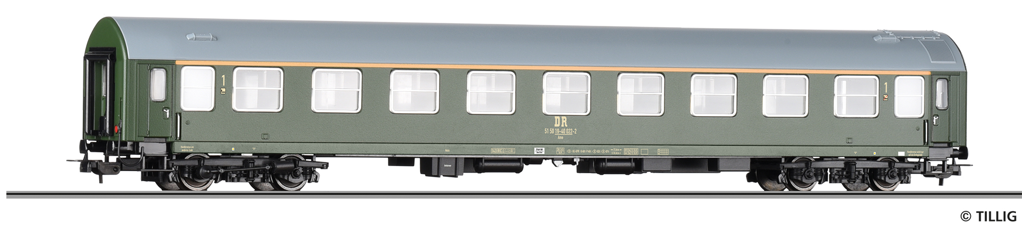 Tillig 79104 - Reisezugwagen 1. Klasse Am der DR