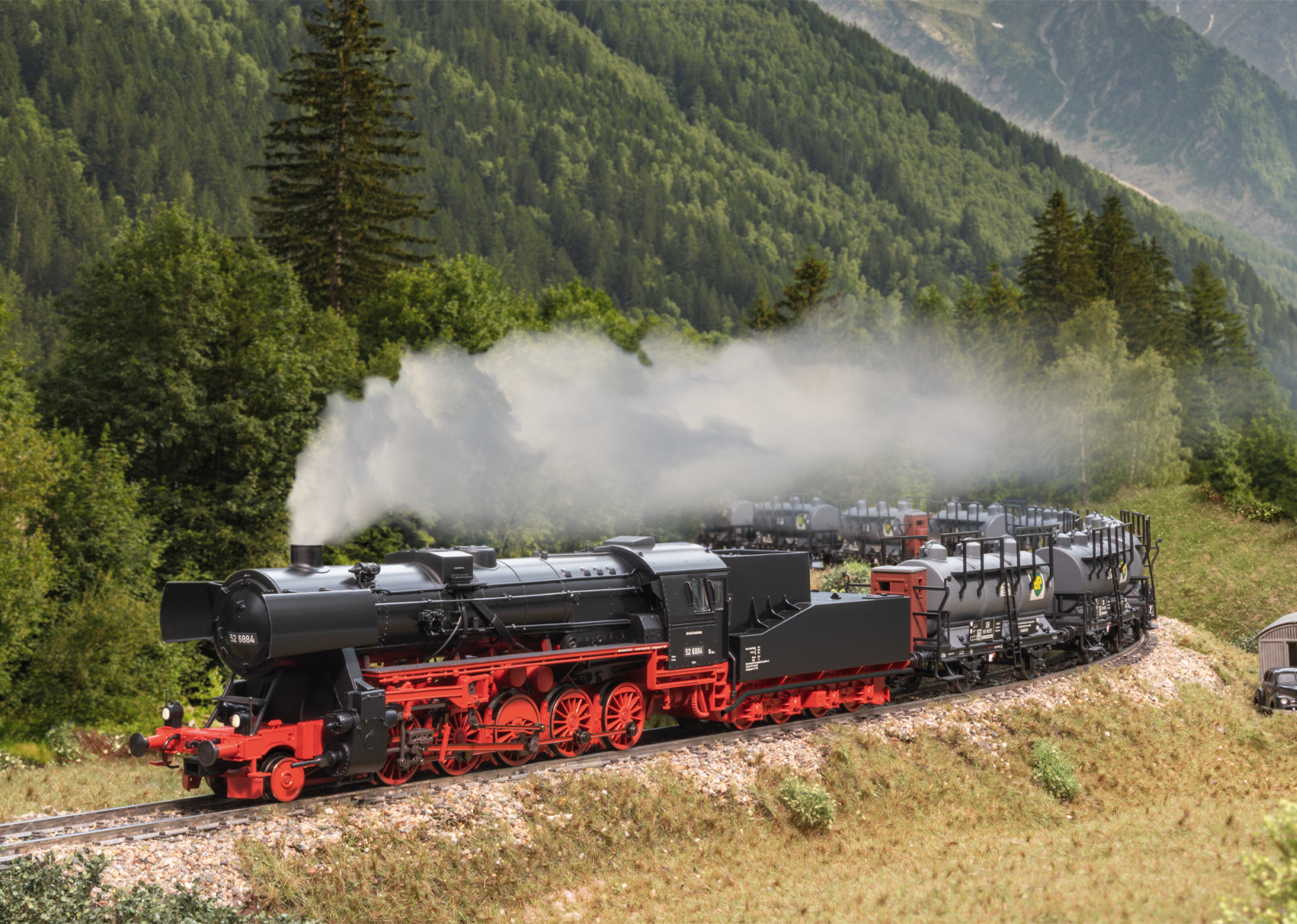 Trix 25535 - Dampflok BR 52 Steifr DB